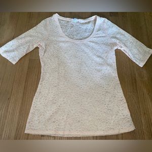 Express lace top size large